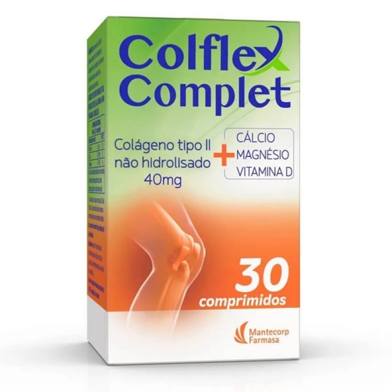 Colflex Complet Colágeno com 30 Comprimidos