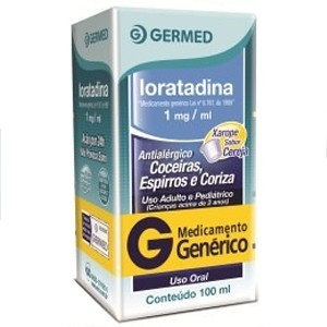 Loratadina 1mg/mL com 100mL Germed