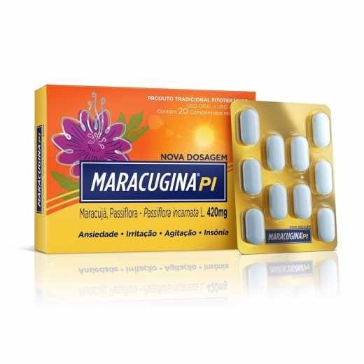 Maracugina PI 420mg com 20 comprimidos revestidos