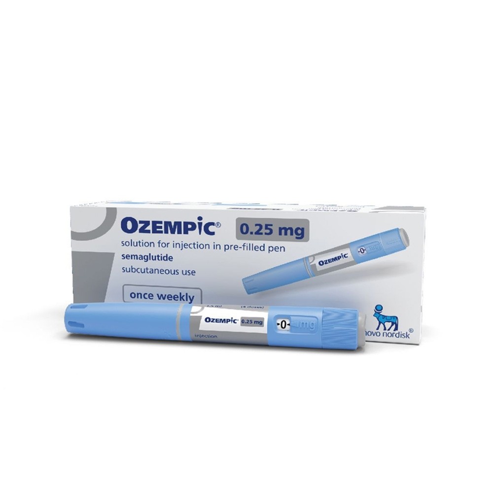 Ozempic 0,25/0,5 mg + 1 sistema para aplicação e 6 agulhas