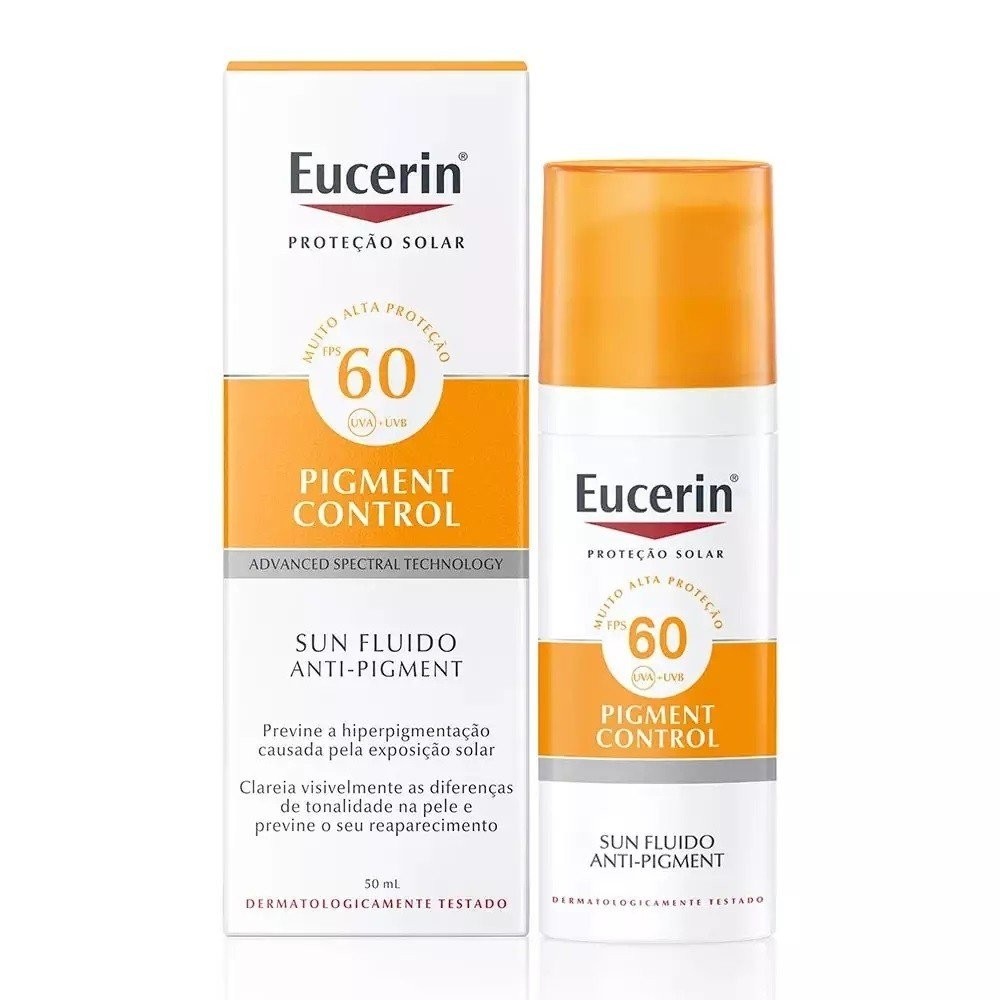 Protetor Solar Eucerin Pigment Control FPS60 com 50mL