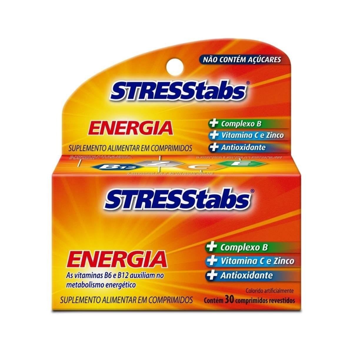 Stresstabs Zinco com 30 Comprimidos