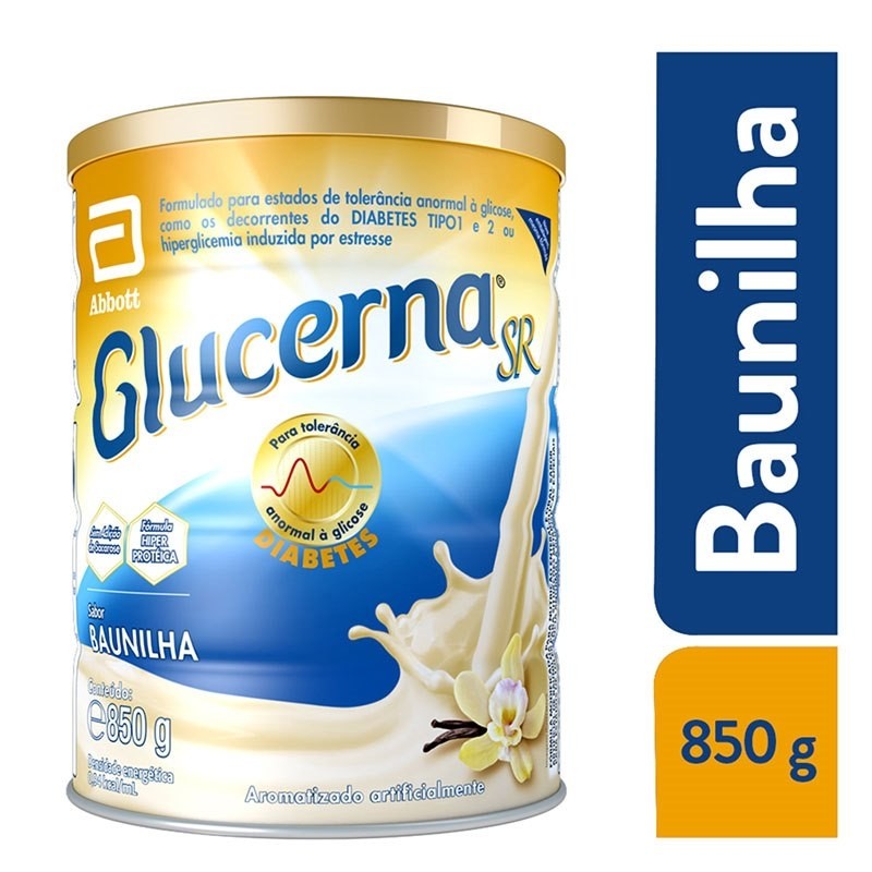 GLUCERNA - 850g baunilha