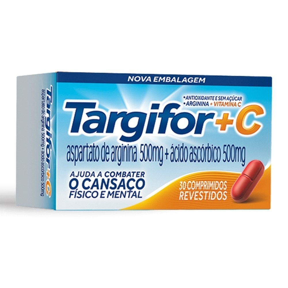 Suplemento Vitamínico Targifor + C com 30 Comprimidos