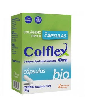 Colflex Bio 40mg com 60 cápsulas 