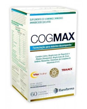 Cogmax Suplemento De Vitaminas com Colina 60 Cápuslas