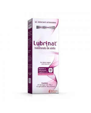 Gel Hidratante Intravaginal Mantecorp Lubrinat 30g + 10 aplicadores