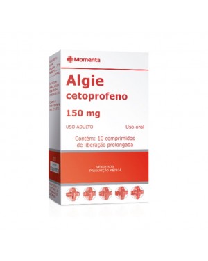 Algie Cetoprofeno 150mg com 10 Comprimidos