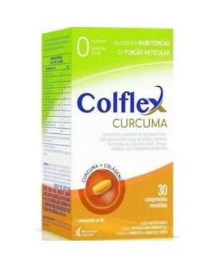 Colflex Curcuma Com 30 Comprimidos