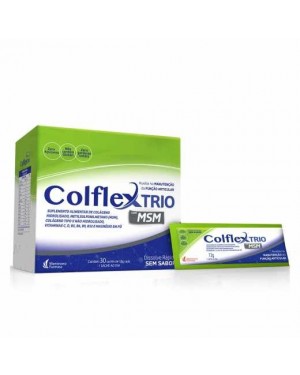 Colflex Trio com 30 sachês com 12g para solução de uso oral cada