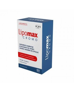 Lipomax Cromo com 60 Comprimidos