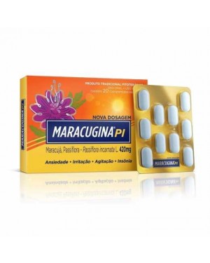 Maracugina PI 420mg com 20 comprimidos revestidos