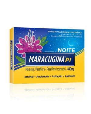 Maracugina PI 840mg com 20 comprimidos revestidos