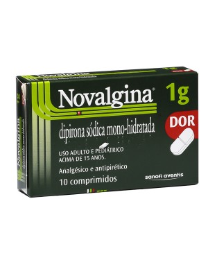 Novalgina 1g com 10 comprimidos